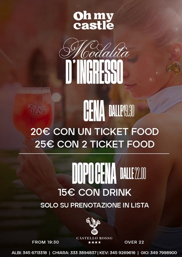APERITIVI IN TERRAZZA - Castello Rosso, Via Ammiraglio Reynaudi 5, Costigliole Saluzzo, Costigliole Saluzzo (CN) - Siete pronti?oh my castleᴀᴘᴇʀɪᴛɪᴠɪ ɪɴ ᴛᴇʀʀᴀᴢᴢᴀpresenta per la seconda volta:💥 Aperol Spritz 💥si, @aperolspritzofficial ha scelto proprio il Castello...
