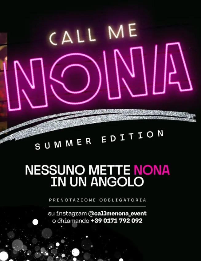 CALL ME GLITTER & BOLLICINE - via stazione 66, Margarita , Margarita (CN) - ☄️Un altro CALL ME NONA BRILLA sul tuo body ✨✨GIOVEDI 12 GIUGNO ✨facciamo brillare il giardino di Nona ✨🕺🏻Indossa paillettes, glitter e brillant...