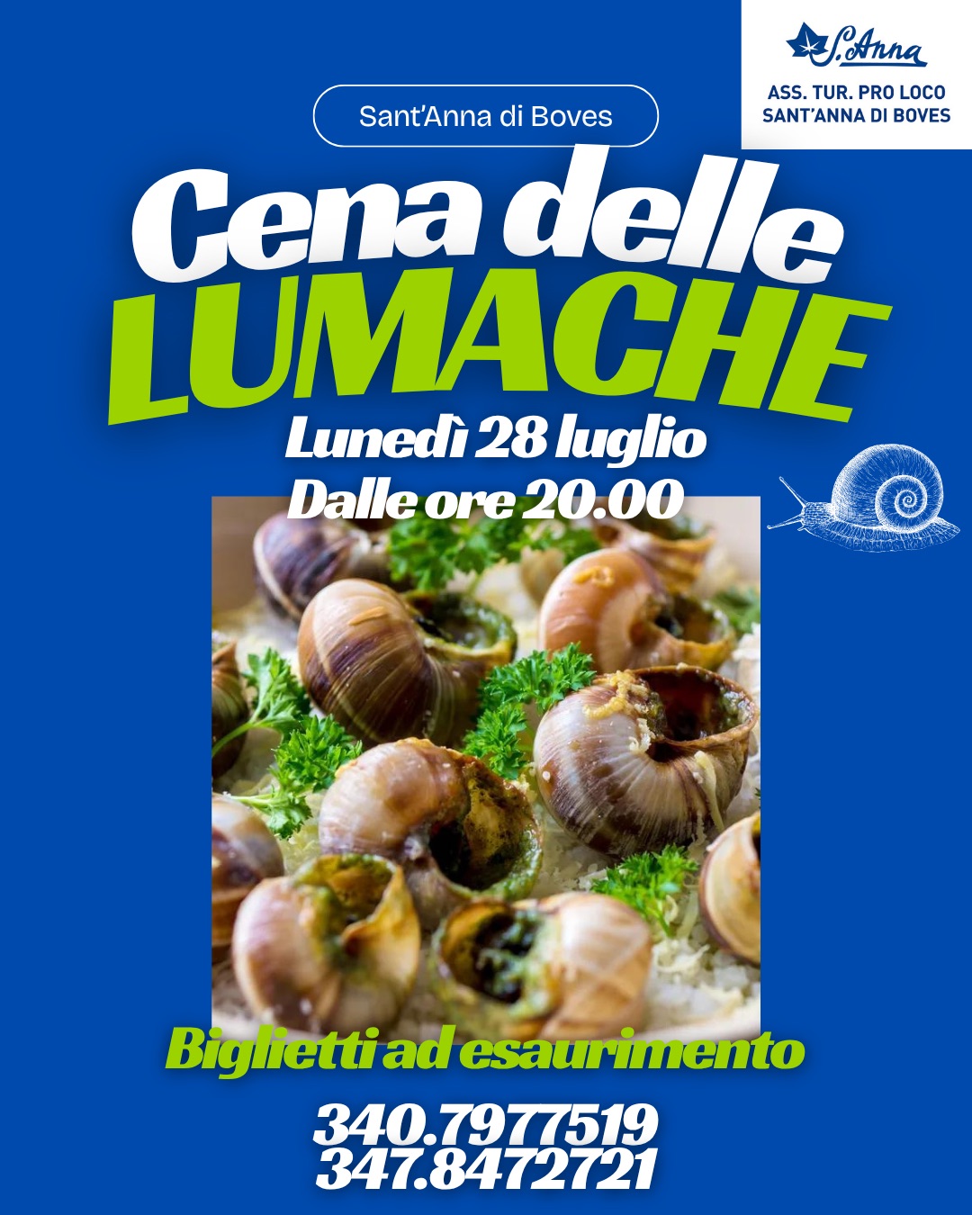 Festa Sant’Anna di Boves - Day 4 - Via Funga,1, Boves (CN) - Torna come ogni anno l'appuntamento fisso della festa di Sant'Anna di Boves (CN)! 🎉🤩💙
Il Lunedì rimane intoccabile e perciò riproponiamo la nostra...