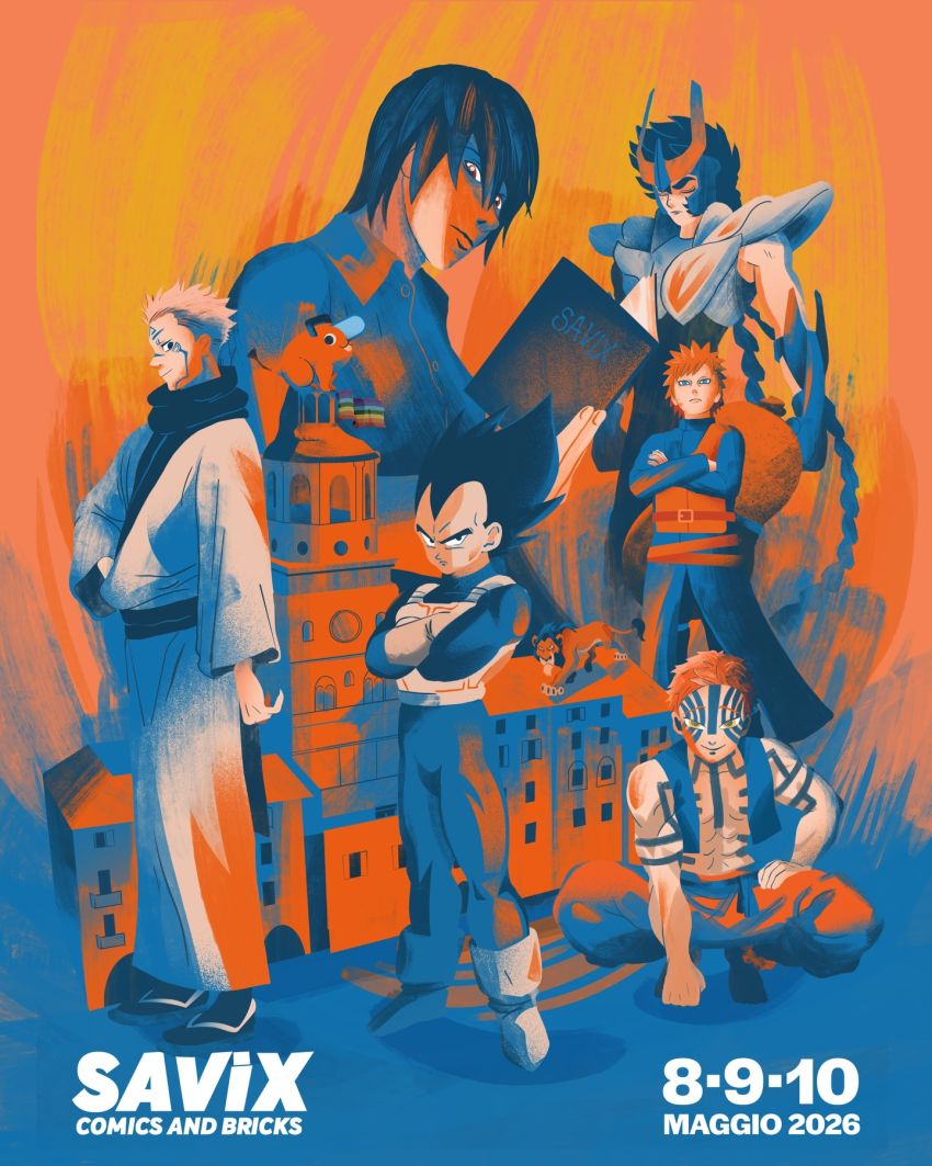 SAVIX - Comix and bricks - Savigliano, Savigliano (CN) - Quest’anno ci spingiamo oltre i confini del bene.Abbiamo scelto di dedicare l’illustrazione ufficiale ai villain, i cattivi che rendono le storie indi...