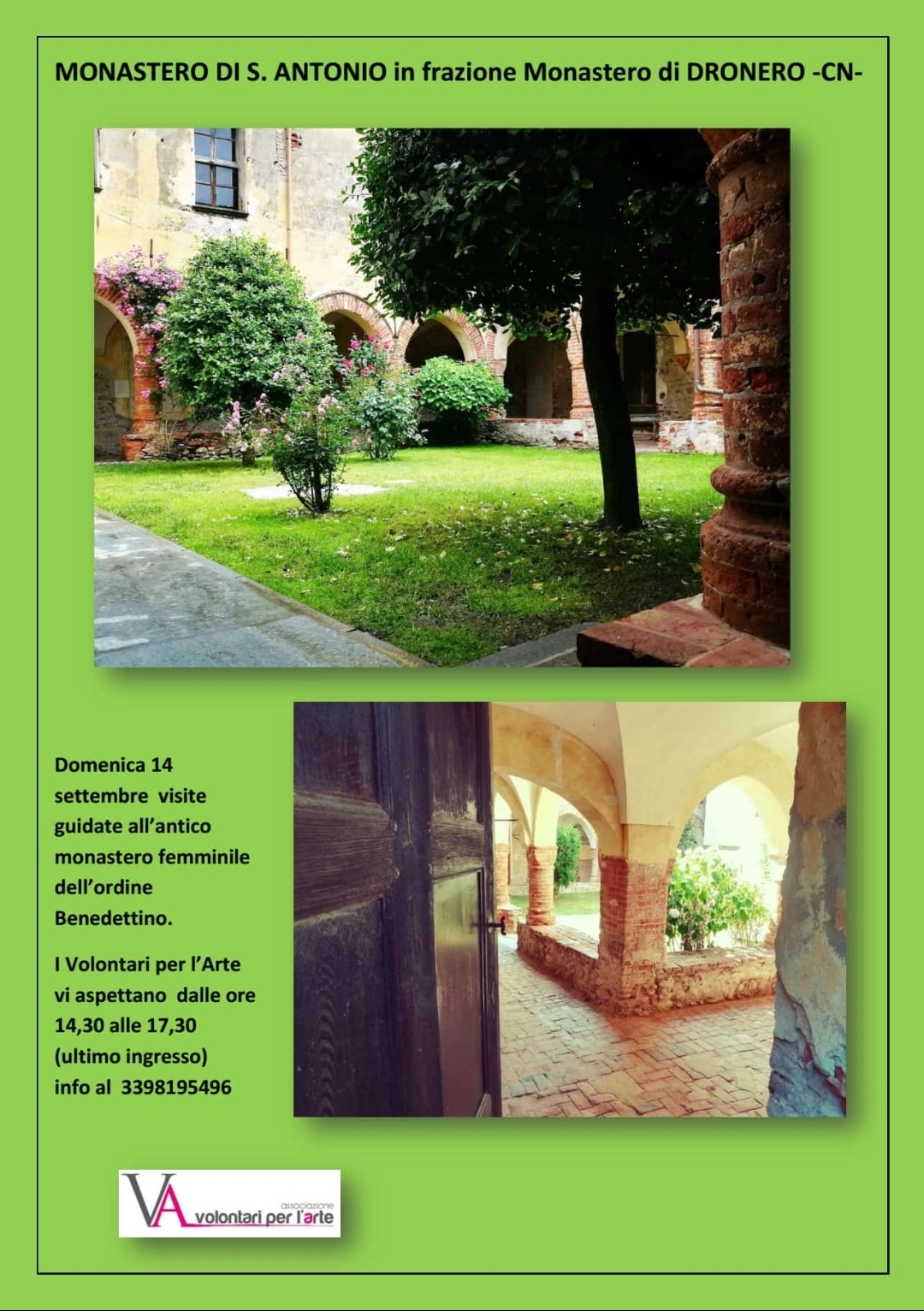 SCOPRI IL MONASTERO DI S. ANTONIO - Chiostro di Monastero di Dronero, Dronero (CN) - Il Monastero di Sant’Antonio a Dronero, situato nell’omonima frazione in provincia di Cuneo, è uno dei luoghi più affascinanti della Valle Maira. Ques...