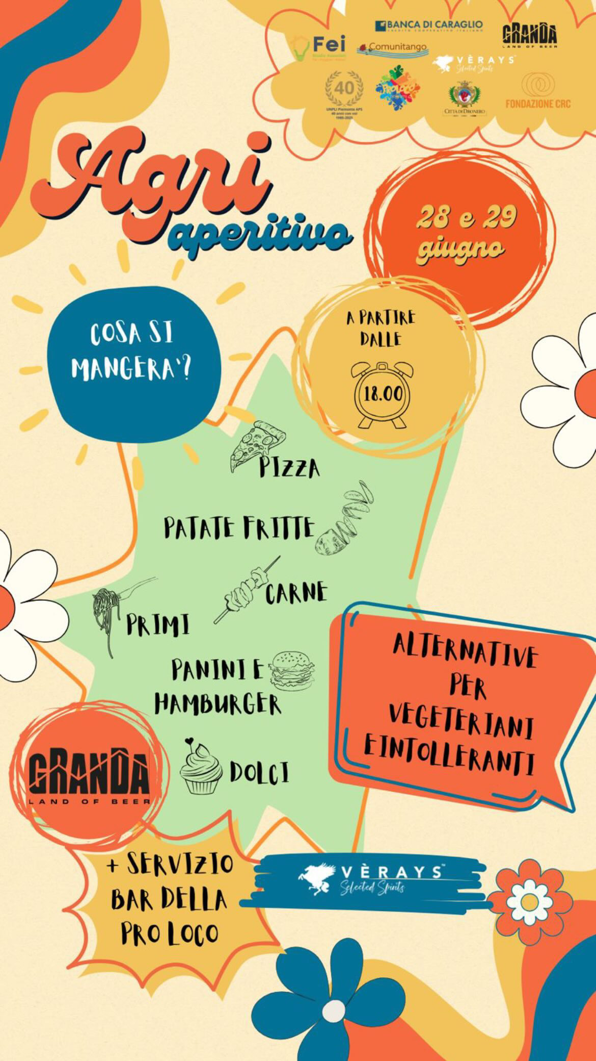 AGRIAPERITIVO - Via Ponza di San Martino Andrea, Dronero (CN) - Vi é mai capitato di poter assistere ad un cinema all'aperto in un campo agricolo? O ancora meglio degustare ottimi aperitivi e mangiare buonissimo ci...