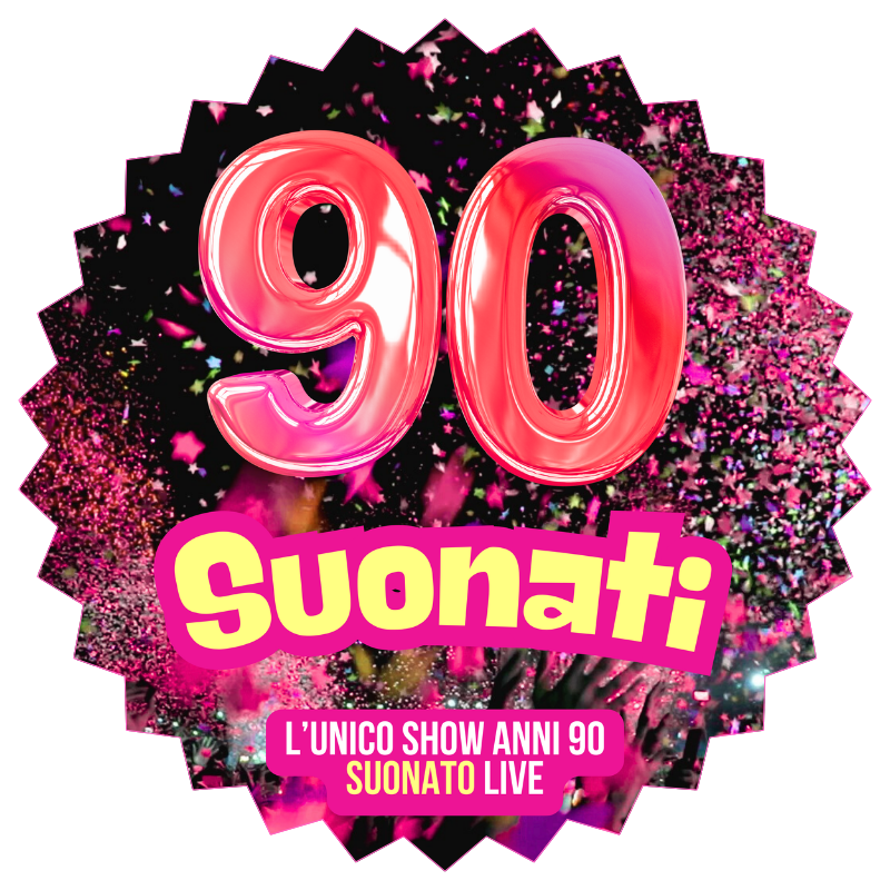 90 Suonati - Piazza Celestino V, Isernia (IS) - 90 Suonati - L'Unico Show Anni 90 Suonato Live
Dimentica i soliti DJ set SHOW. Questa è Musica Vera.
90 Suonati è l'evoluzione definitiva del revival...