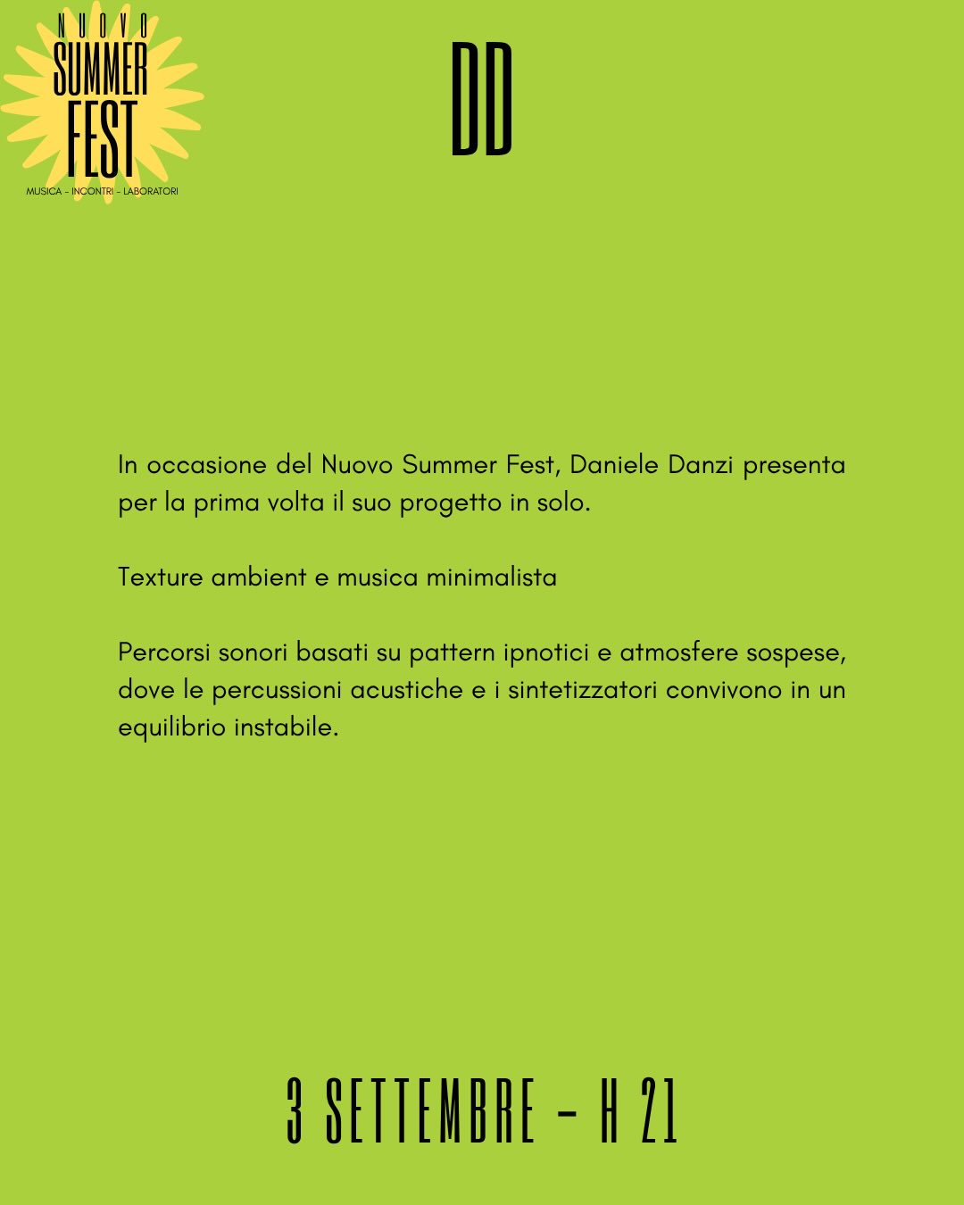 SUMMER FEST - DD - Via Parco della Gioventù (NUoVO Cuneo), Cuneo (CN) - 
 


DD🗓️ 3 settembre | ore 21📍 NUoVO | Via Parco della Gioventù. CN🎫 Ingresso gratuito
