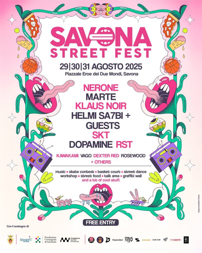 Savona Street Fest - PIAZZALE EROE DEI DUE MONDI, SAVONA, Savona (SV) - CI SIAMO 💘#SavonaStreetFest sta per tornare!Tre giorni di musica, sport, cultura urban e chill fronte mare. 🌊Quest’anno abbiamo lavorato tantissimo...