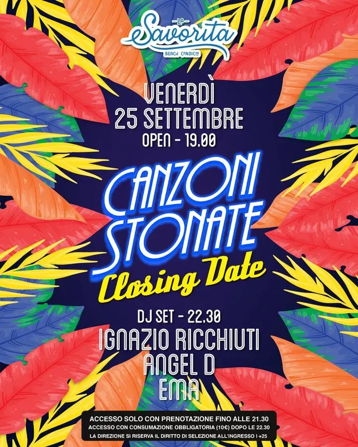 Canzoni Stonate - Closing Date - Via Molfetta (La savorita), Giovinazzo (BA) - 