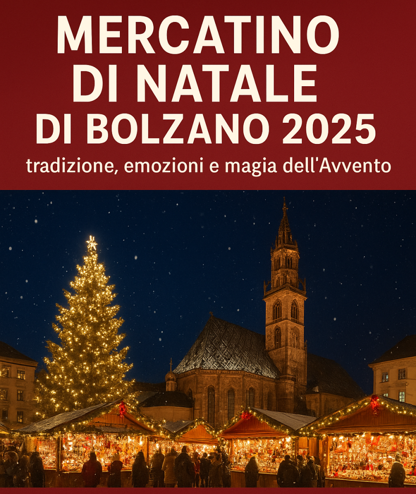 Mercatino di Natale di Bolzano - Centro, Bolzano (BZ) - Mercatino di Natale di Bolzano 2025: tradizione, emozioni e magia dell’Avvento
Il Mercatino di Natale di Bolzano è uno degli eventi più attesi in Alto...