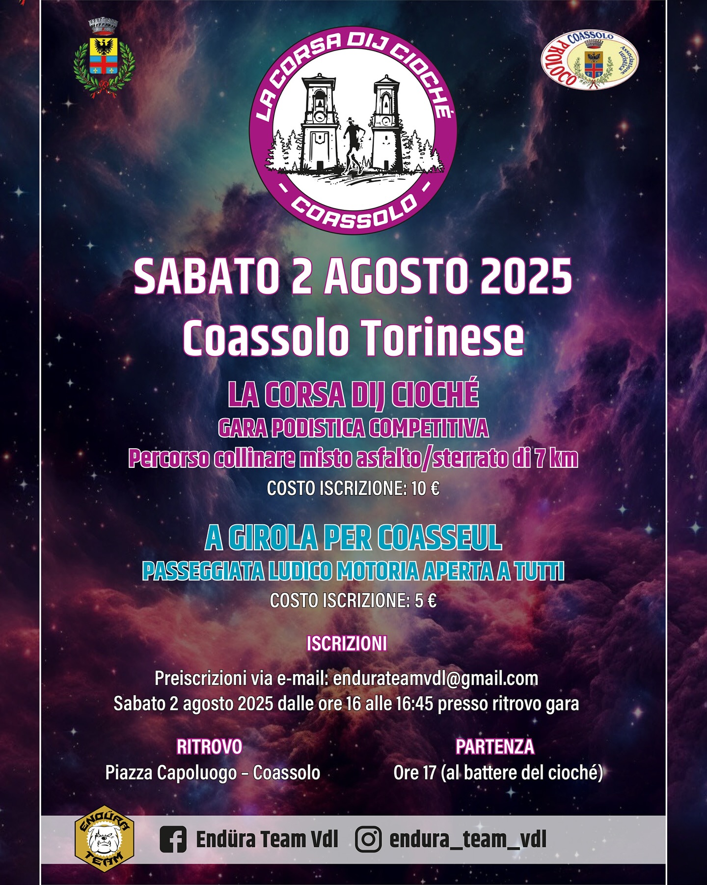 Festa a Coassolo - Centro città, Coassolo Torinese (TO) - Siamo felici di condividere il programma delle due giornate di Festa a Coassolo 🥳Quest’anno grandi novità 😃- La gara poditistica competitiva organiz...