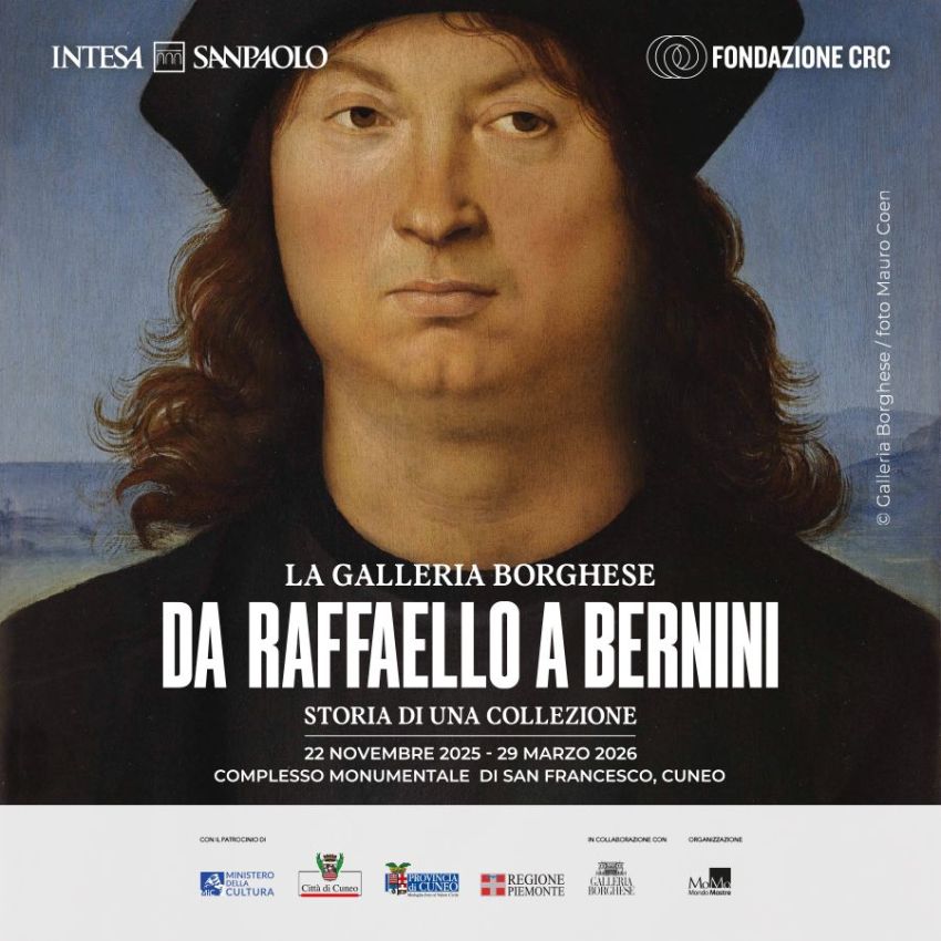 La galleria borghese. da raffaello a bernini. storia di una collezione - Complesso Monumentale di San Francesco, Cuneo (CN) - Dal 22 novembre 2025 al 29 marzo 2026, il Complesso Monumentale di San Francesco di Cuneo ospita “La Galleria Borghese. Da Raffaello a Bernini. Storia...