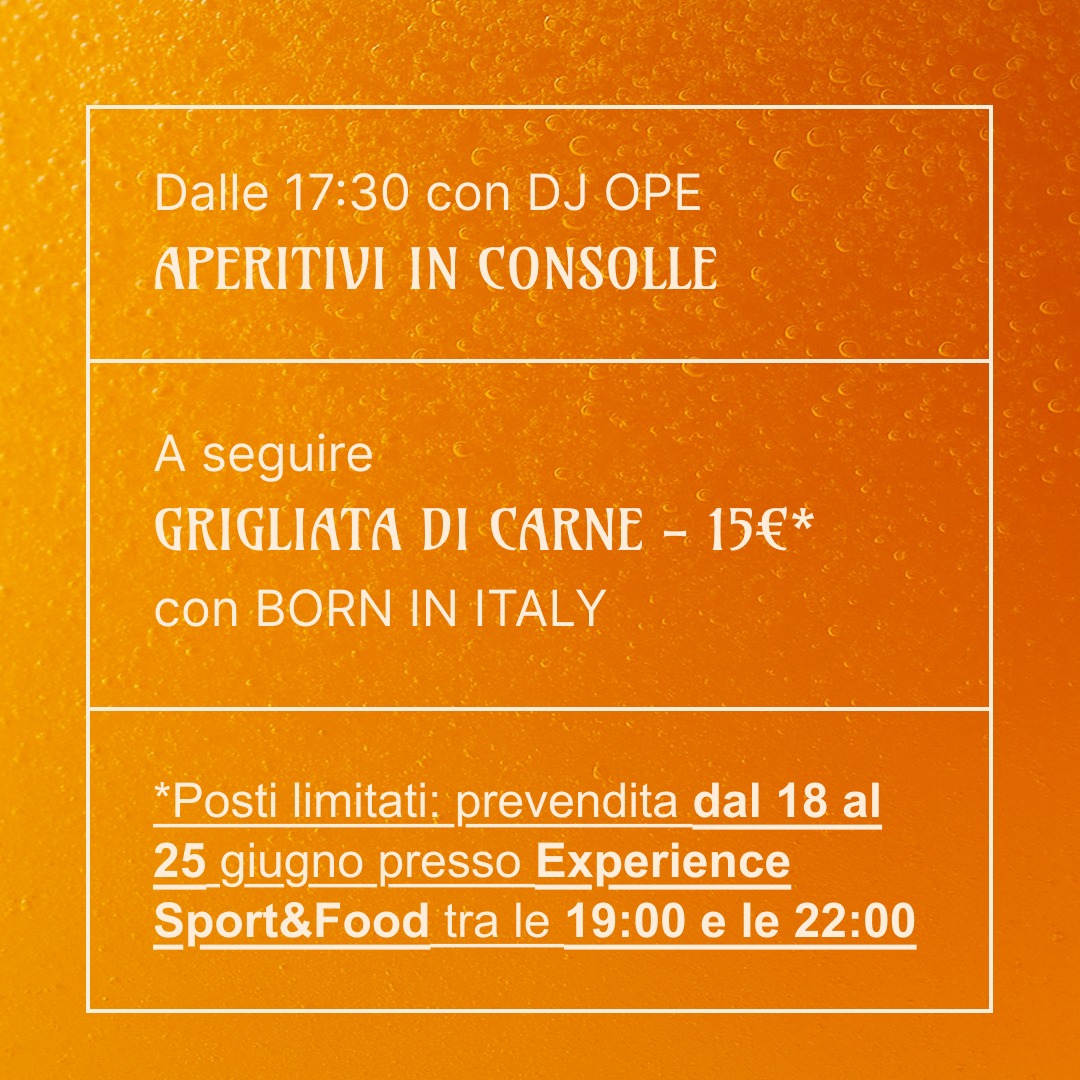 Aperitivi in consolle +  Grigliata - San Pietro del Gallo, Cuneo (CN) - IL PROGRAMMA DI DOMENICA🔥Dalle 17:30 Aperitivi in ConsolleA seguire Grigliata di Carne (15€)⚠️ I posti sono limitati, quindi vanno acquistate le prev...