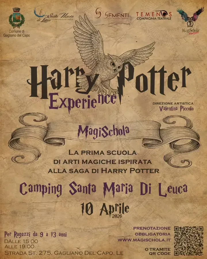 Harry Potter Experience - Santa Maria di Leuca  (Camping santa maria di leuca), Castrignano del Capo (LE) - 