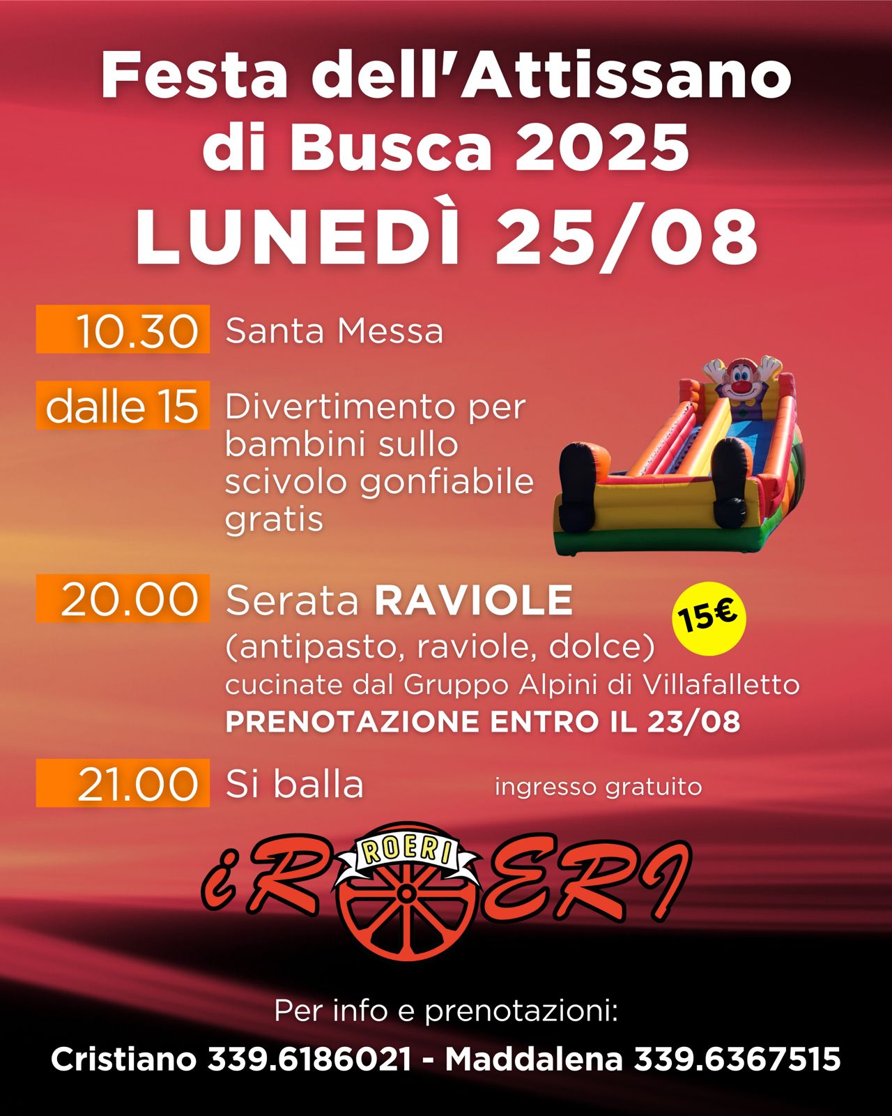 Attissano Fest  - Frazione Attissano , Busca (CN) - Festa dell'Attissano 🍻
 📍 Frazione Attissano di Busca (cn) 
È iniziato ufficialmente il countdown ! ⏳
Presto saremo pronti ad accogliervi per una s...