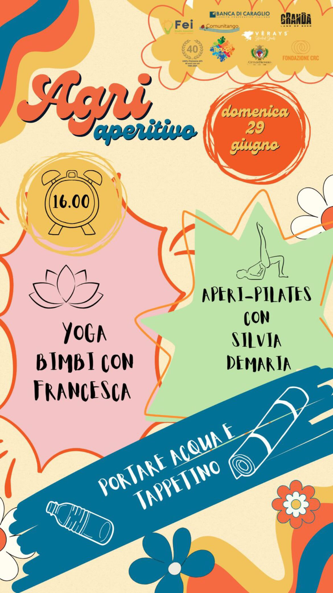 AGRIAPERITIVO - Via Ponza di San Martino Andrea, Dronero (CN) - Vi é mai capitato di poter assistere ad un cinema all'aperto in un campo agricolo? O ancora meglio degustare ottimi aperitivi e mangiare buonissimo ci...