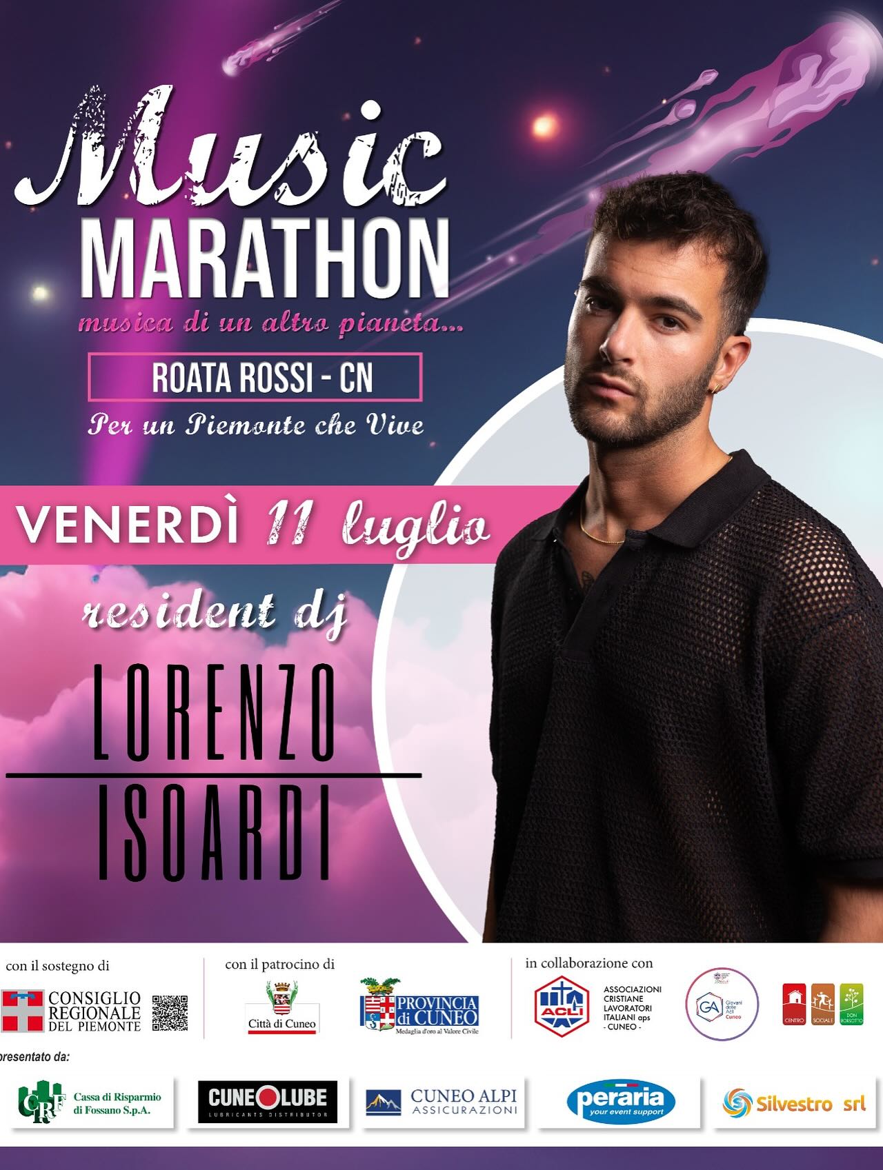 Music Marathon - Roata Rossi, Cuneo (CN) - L’attesa è finita! La festa dell’anno ha le sue date e tu hai un solo compito: esserci💥Save the dateNon mancare🍻