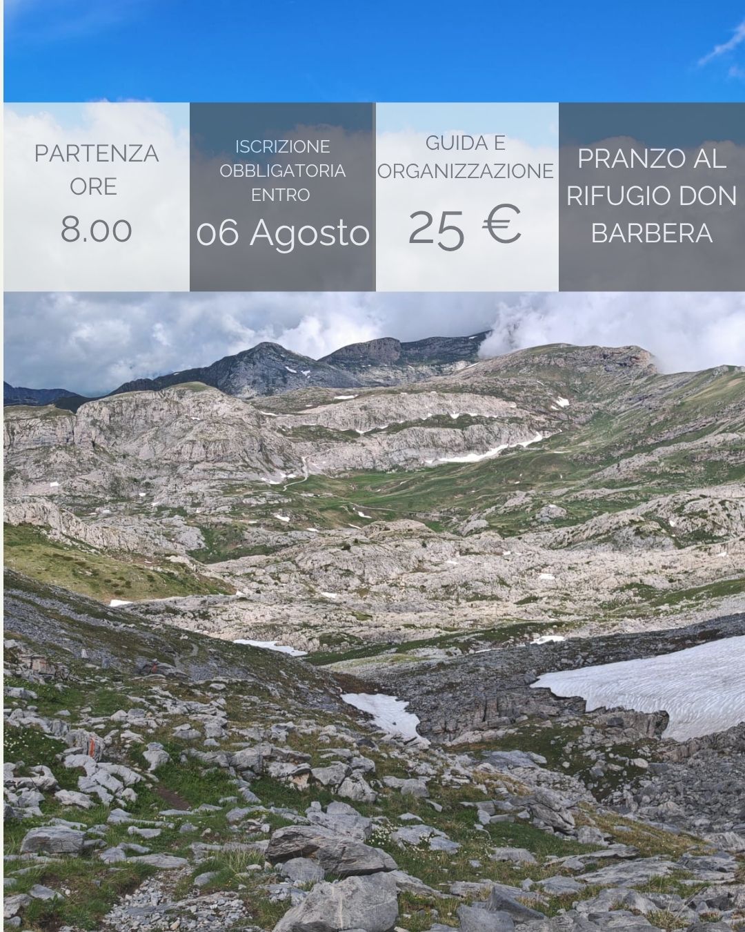 Punta Marguareis - Frazione Carnino Superiore, Briga Alta (CN) - 📍 Valle Tanaro - Briga Alta, Fraz. Carnino Superiore📅Domenica 09 Agosto
🕣 ore 8.00
🥾 18 km - 1350 D+
 
Nel cuore pulsante delle Alpi Liguri svetta...