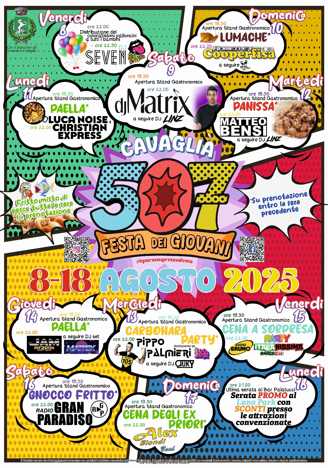 Festa dei Giovani - Via Giovanni Bosco 5, Cavaglià (BI) - 






Benvenuti alla storica Festa dei Giovani di Cavaglià!
Da oltre 500 anni, celebriamo l’estate con dieci giorni di eventi entusiasmanti, musica d...