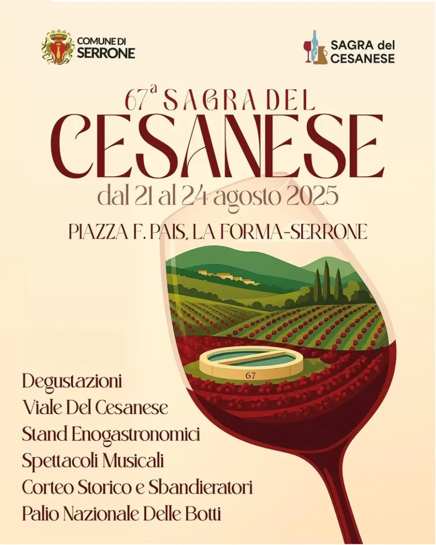 Sagra del Cesanese e Palio Nazionale delle Botti - La Forma di Serrone, Serrone (FR) - La Sagra del Cesanese e il Palio Nazionale delle Botti si svolgono a La Forma di Serrone, in provincia di Frosinone, nella regione Lazio, tradizionalm...