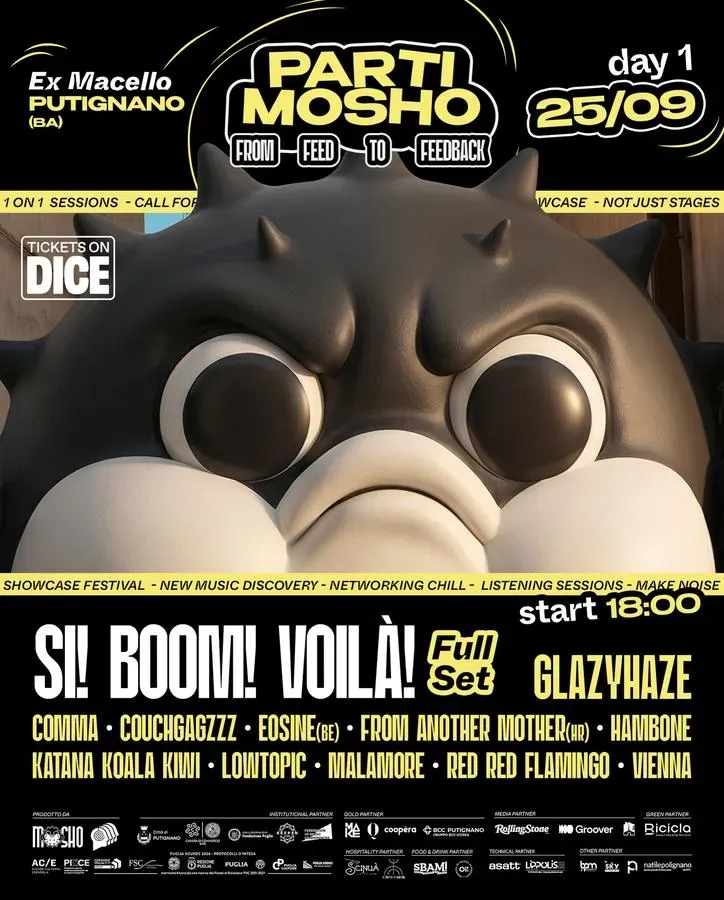 Parti Mosho 2026 - Via Santa Caterina da Siena (Ex Macello), Putignano (BA) - 