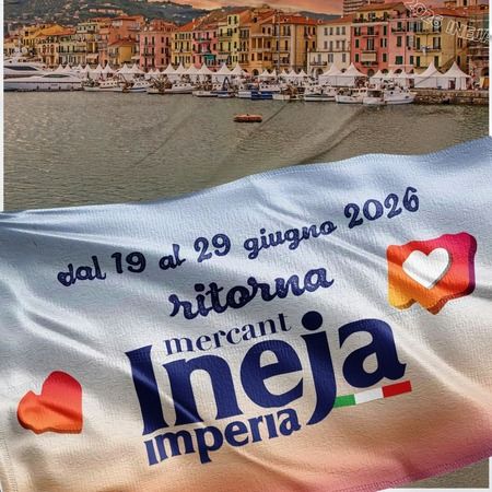 MercantIneja - Centro citta', Imperia (IM) - 18ª edizione MercantIneja
46ª edizione Ineja - Comitato San Giovanni e Accademia dello Stoccafisso
info@espansioneeventi.it