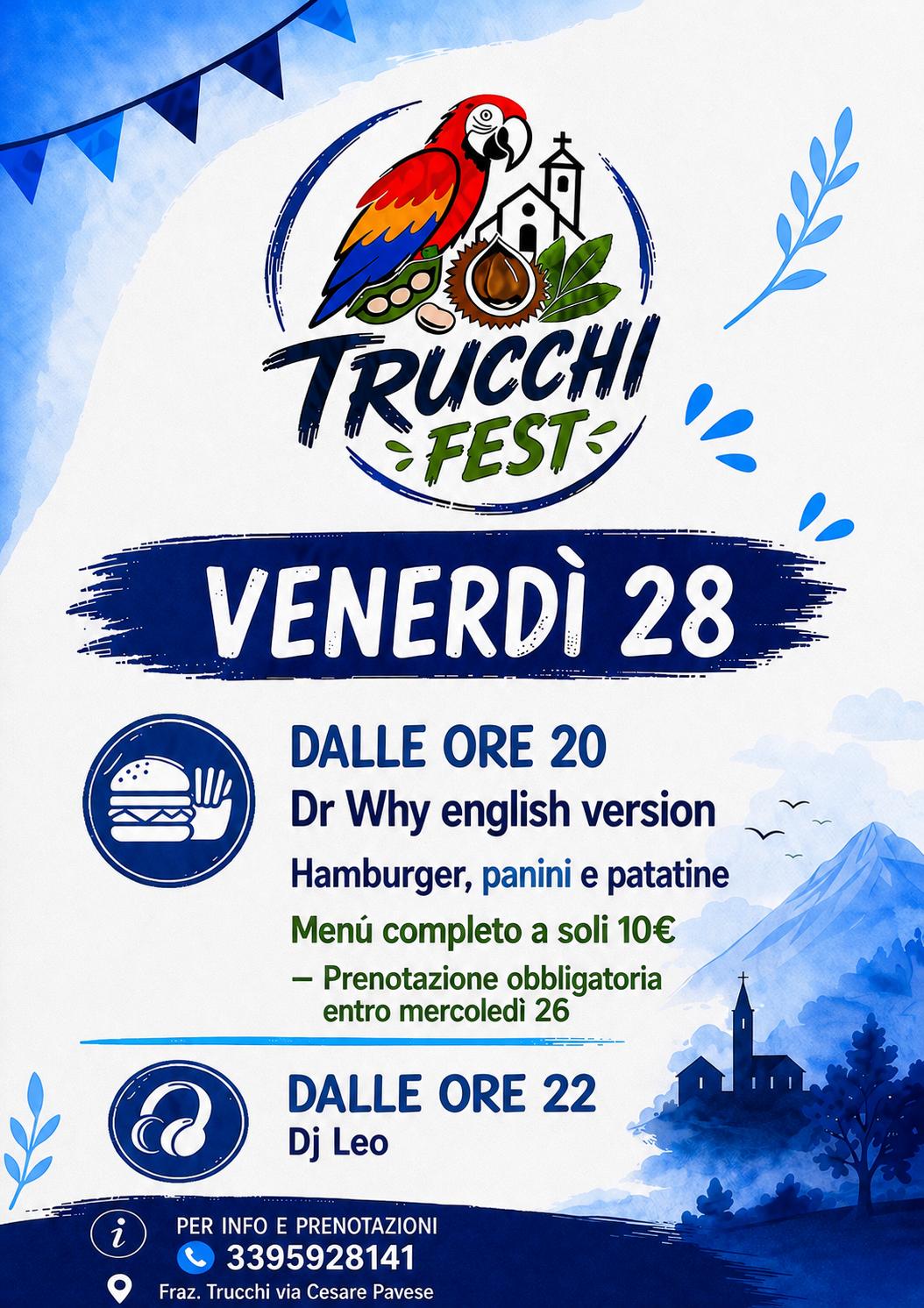 TRUCCHI FEST 2026 - Via Cesare Pavese 1, Morozzo (CN) - Torna dopo anni.... TRUCCHI FEST
