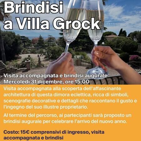 Brindisi a Villa Grock - Villa Grock, Imperia (IM) - La Rete Museale di Imperia presenta, per le festività natalizie, un calendario di attività rivolto ad adulti, famiglie e bambini.
Mercoledì 31 dicemb...