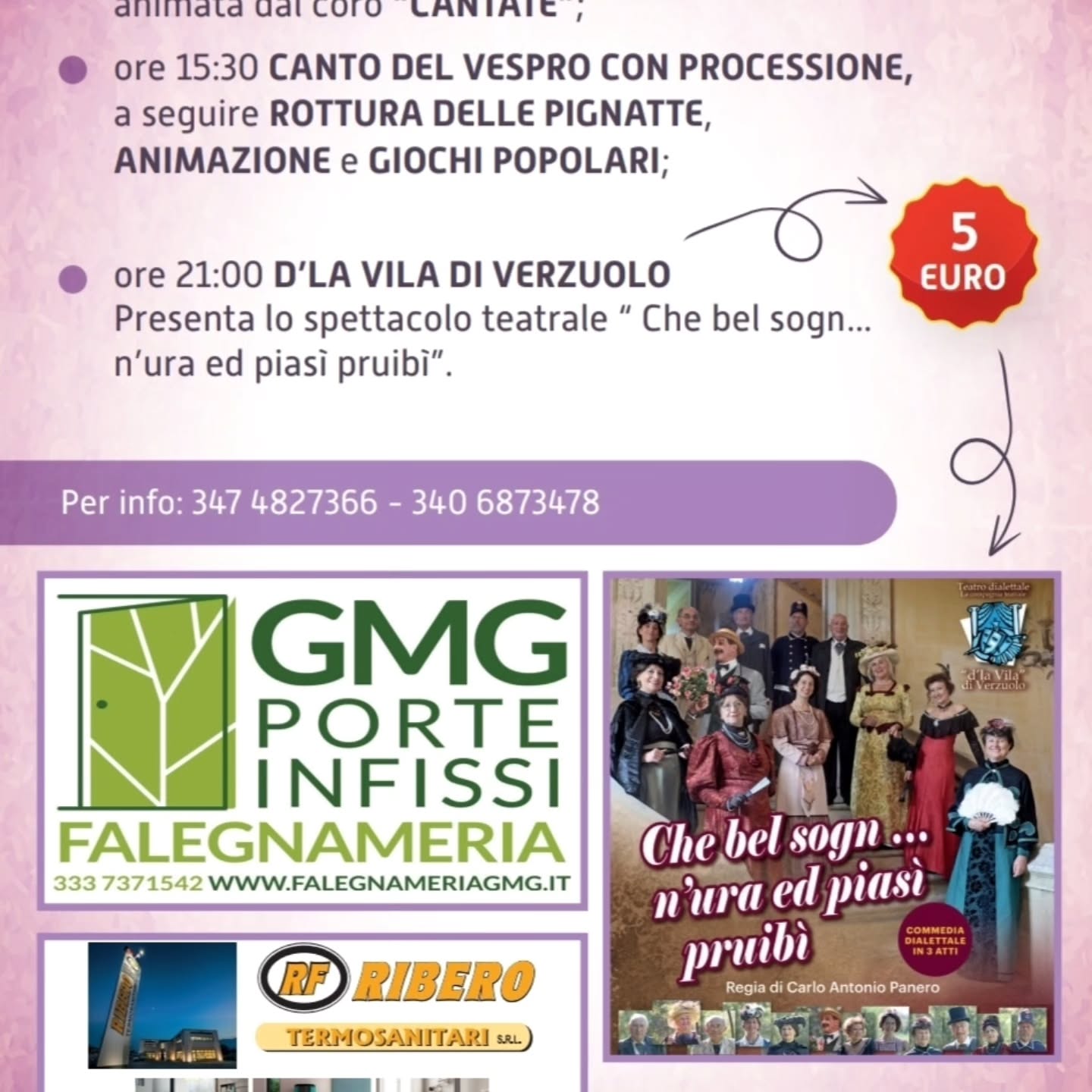 FESTA PATRONALE TETTI di Dronero  - Tetti di dronero , Dronero (CN) - ✨ Il cuore del paese batte più forte!Segnati le date e resta collegato per scoprire il programma completo!! 💥
