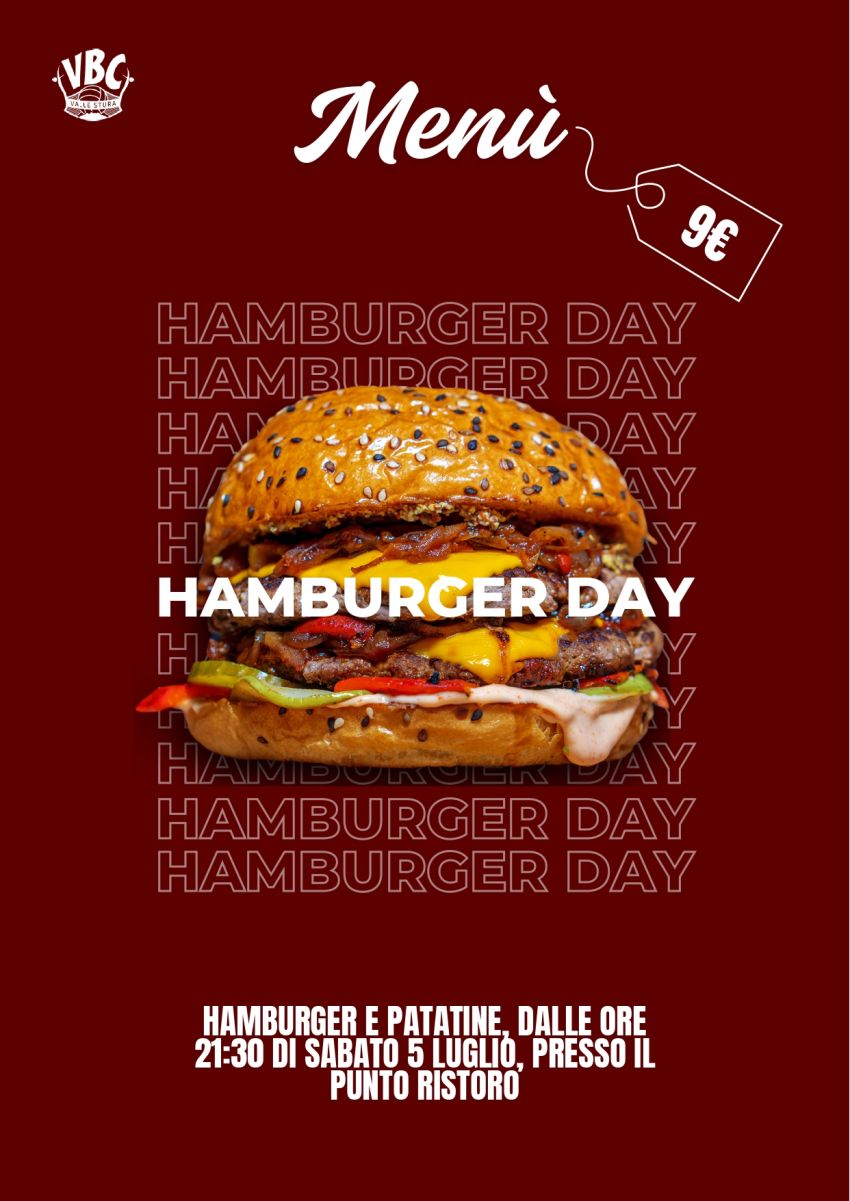 Hamburger Night Fest @ Stra Val Esturo - Piazza Nuto Revelli, Demonte (CN) - 🍔 Hamburger Night Fest @ Stra Val Esturo 🍟Sabato 5 luglio | Dalle 21:30
Preparati a una serata all’insegna del gusto e del divertimento!Vieni a scop...