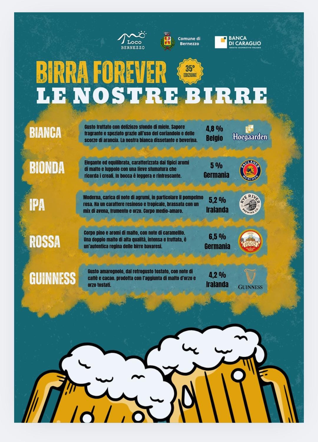 BIRRA FOREVER - MAGNESIA - DAY 1 - MAGNESIA, Bernezzo (CN) - Inizia la festa della birra della magnesia! 🍻Tutte le sere troverete il nostro menù con numerose scelte ad accompagnare un'ottima birra!Vi aspettiamo...