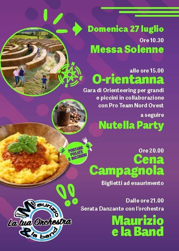 Festa Sant’Anna di Boves - Day 3 - Via Funga, 1, Boves (CN) - Torna come ogni anno l'appuntamento fisso della festa di Sant'Anna di Boves (CN)! 🎉🤩💙
Alla Domenica arriva l'ennesima novità di quest'anno ovvero "...