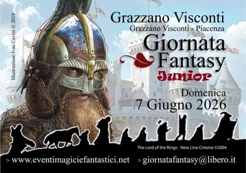Giornata Fantasy per Bambini a Grazzano Visconti – Il Signore degli Anelli - Borgo Medievale di Grazzano Visconti (PC), Vigolzone (PC) - Domenica 7 giugno 2026, nello straordinario Borgo Medievale di Grazzano Visconti (Piacenza), prende vita la prima edizione della Giornata Fantasy per...