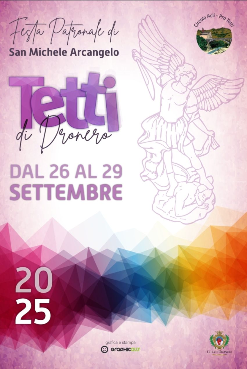 FESTA PATRONALE TETTI di Dronero  - Tetti di dronero , Dronero (CN) - ✨ Il cuore del paese batte più forte!Segnati le date e resta collegato per scoprire il programma completo!! 💥