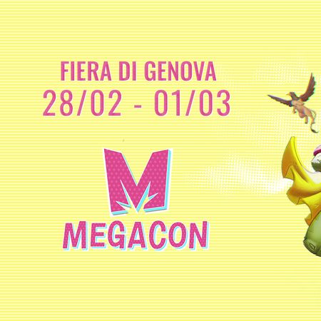 Fiera del Fumetto - Fiera di Genova – Padiglione Blu, Genova (GE) - Sabato 28 febbraio e domenica 1 marzo preparatevi a vivere la terza edizione di Megacon, la fiera del fumetto 🦸‍♀🦸‍♂, del gioco 🎲 e della cultura p...