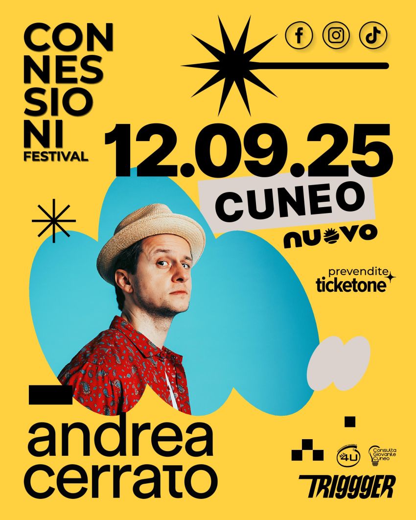 CONNESSIONI FESTIVAL DAY 1 - NUOVO CUNEO, Cuneo (CN) - C’è una data da segnare: venerdì 12 settembre.C’è un’artista da ascoltare: @albelamaC’è un posto dove essere: @nuovo_cuneo
Pensavate ci fermassimo a u...