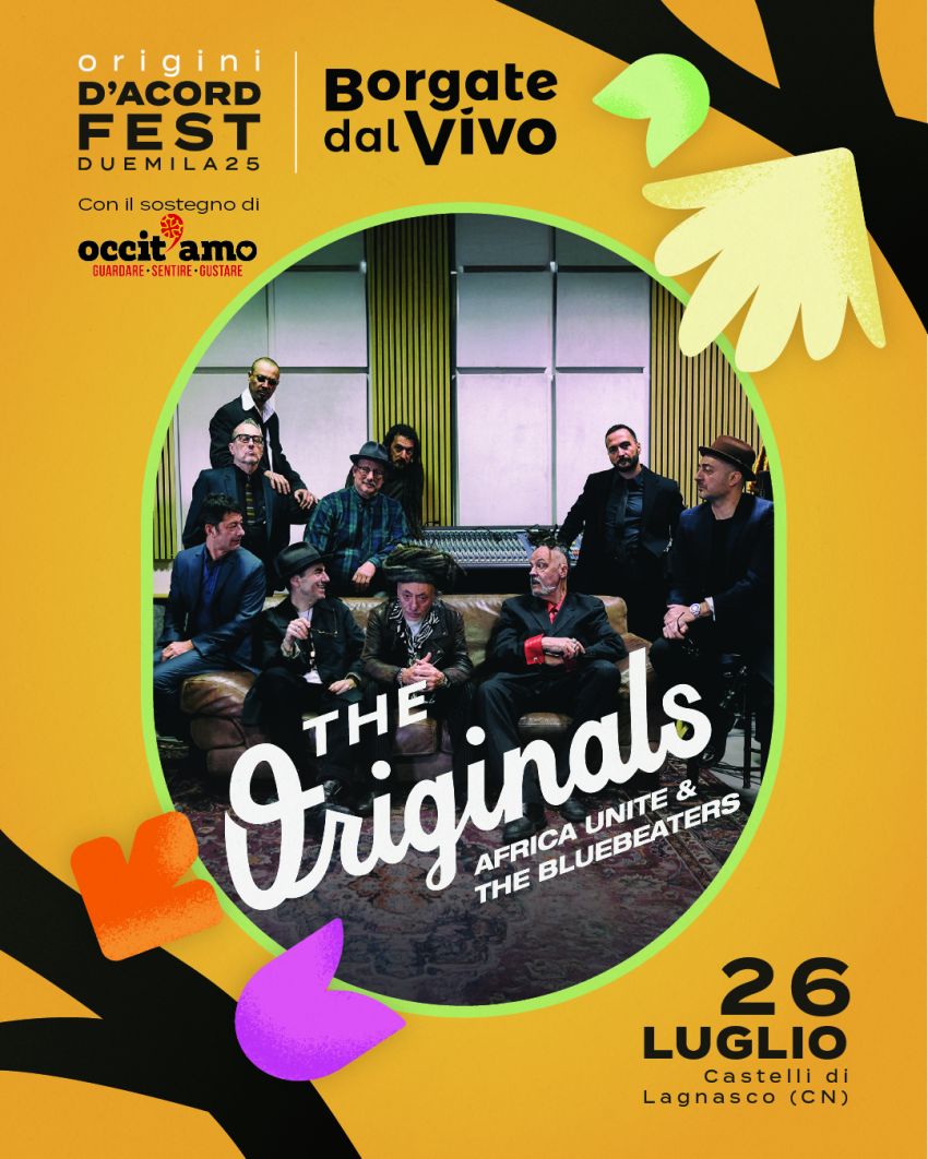 THE ORIGINALS | AFRICA UNITE & THE BLUEBEATERS + OPENING MAHOUT + ECLIPSE | Castelli di Lagnasco (CN)