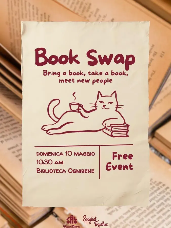 SpaghetTogether Book Swap - Sunday Breakfast - Viale Michele de Pietro 17 (Biblioteca OgniBene), Lecce (LE) - 