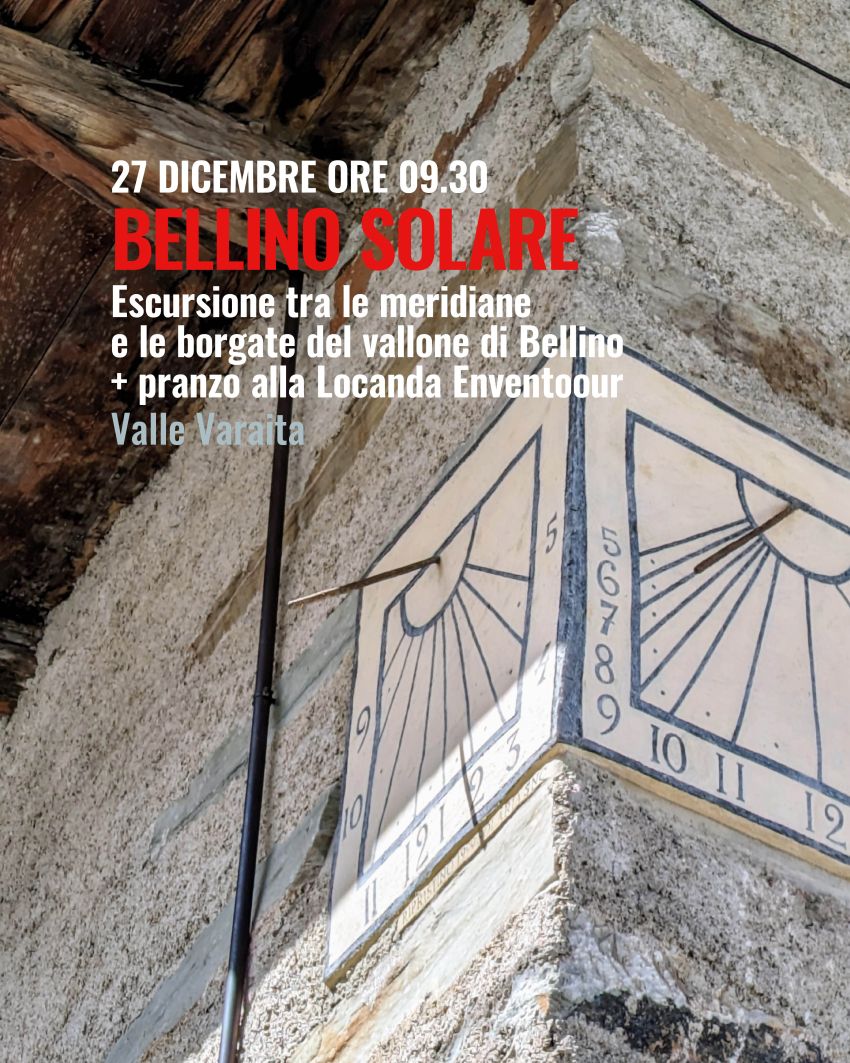 Bellino Solare - Escursione invernale con pranzo in locale tipico - Borgata Chiesa, Bellino (CN) - BELLINO SOLARE Escursione invernale tra le meridianee le borgate del vallone di Bellino+ pranzo alla locanda EnventoourValle Varaita
Tra le montagne l...