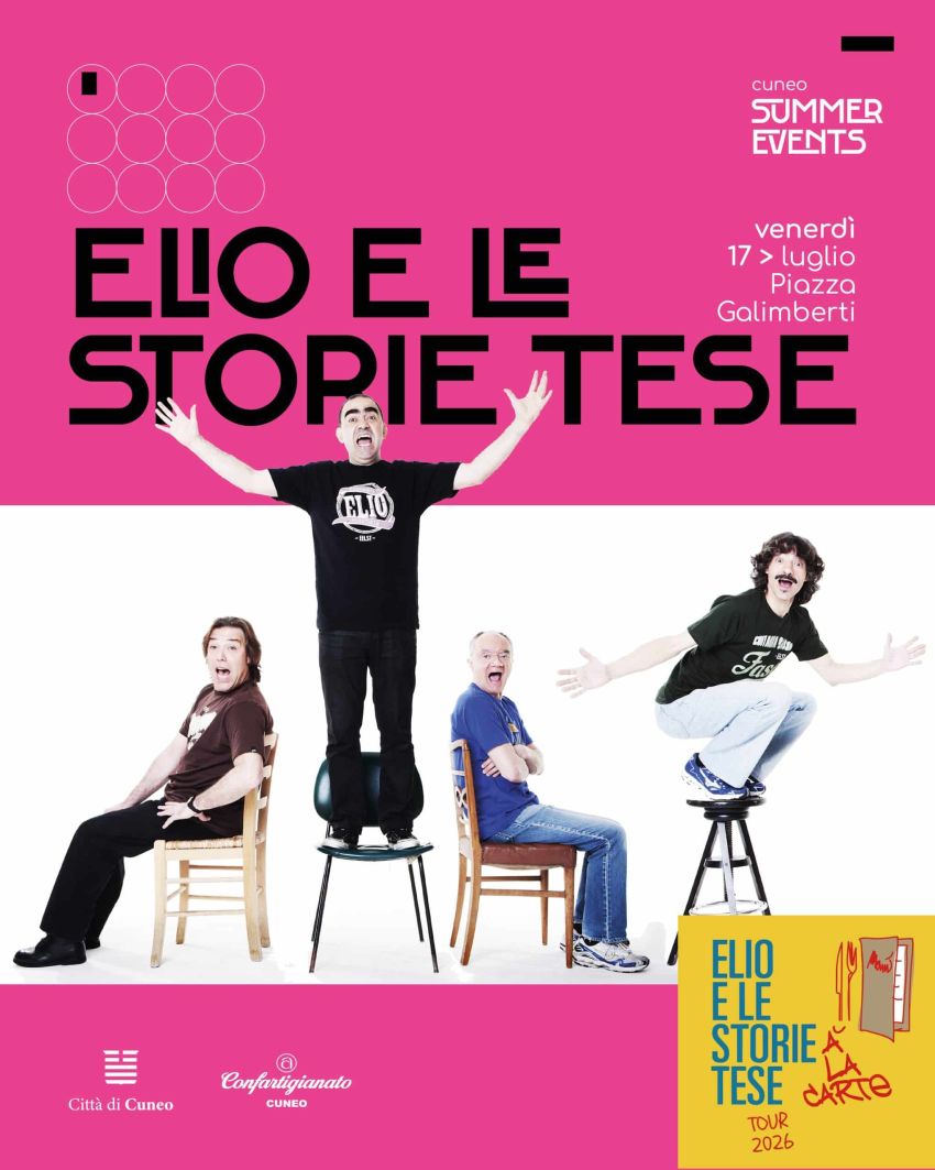 Cuneo music festival: elio e le storie tese - Piazza Galimberti, Cuneo (CN) - Venerdì 17 luglio per il Cuneo Music Festival in piazza Galimberti si esibiranno Elio e le Storie Tese, il più funambolico gruppo della scena musicale...
