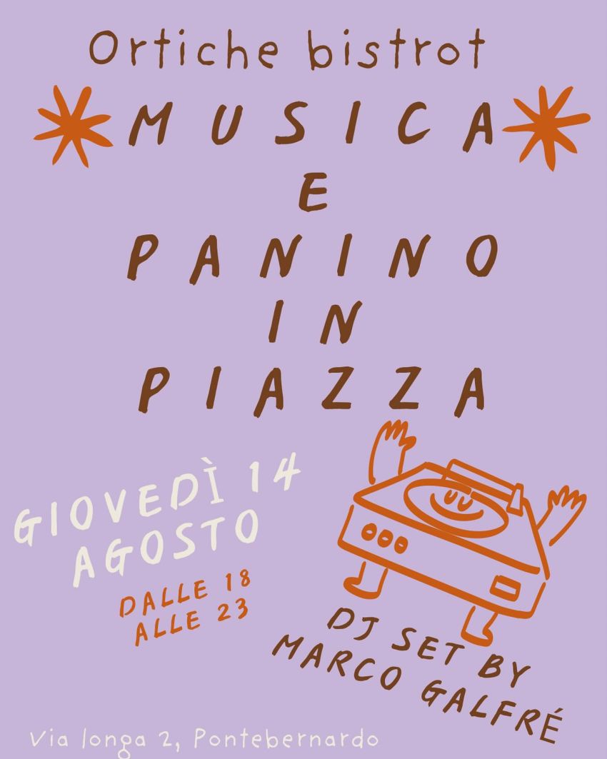 Musica e panino in piazza - Frazione Pontebernardo, via Longa 2 (Ortiche Bistrot), Pietraporzio (CN) - ASPETTANDO IL FERRAGOSTO 🌈 📍Piazzetta del borgo di PontebernardoPer la serata 3 panini speciali ➡️🥖Salsiccia maionese alle erbe e cipolle caramella...