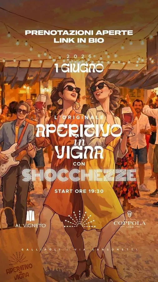 Aperitivo In Vigna - Shocchezze - Rivabella Via Sansonetti 1 (Al Vigneto), Gallipoli (LE) - 