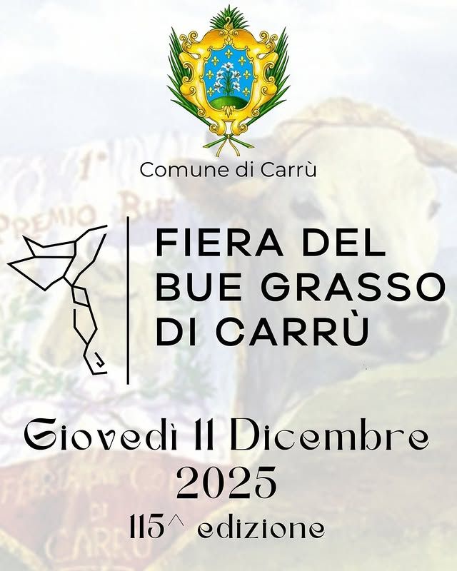 FIERA DEL BUE GRASSO - Centro paese, Carrù (CN) - Fiera Nazionale del Bue Grasso di Carrù – 115ª Edizione
Nel cuore delle Langhe, nel piccolo e vivace borgo di Carrù, in provincia di Cuneo, torna uno...