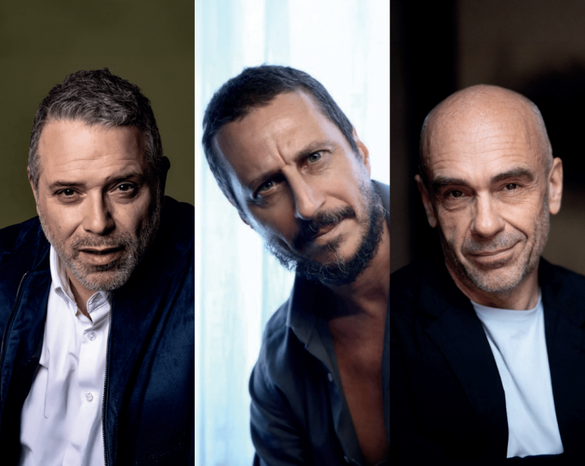 LE NOSTRE DONNE - Teatro Toselli, Cuneo (CN) - di Eric Assouscon Luca Bizzarri, Enzo Paci, Antonio Zavatteriregia Alberto Giustaco-produzione CMC/Nidodiragno, Teatro Stabile di Verona Tre amici che...