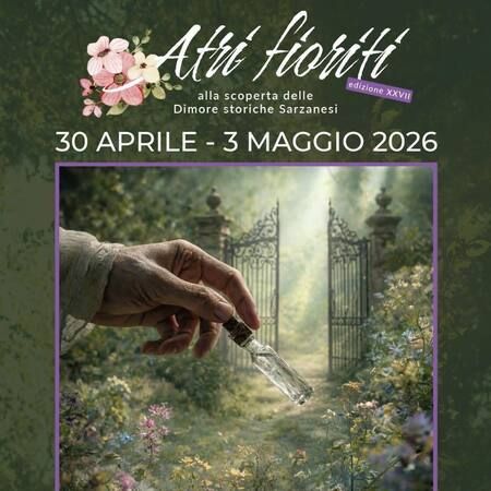 Sarzana in Fiore - Centro citta', Sarzana (SP) - “ATRI FIORITI” 𝟐𝟎𝟐6: 𝐥𝐚 𝐛𝐞𝐥𝐥𝐞𝐳𝐳𝐚 𝐢𝐧 𝐟𝐢𝐨𝐫𝐞 𝐧𝐞𝐥𝐥𝐞 𝐝𝐢𝐦𝐨𝐫𝐞 𝐬𝐭𝐨𝐫𝐢𝐜𝐡𝐞 𝐝𝐢 𝐒𝐚𝐫𝐳𝐚𝐧𝐚
Dal 30 aprile al 3 maggio torna Atri Fioriti, l’appuntamento che apre i po...