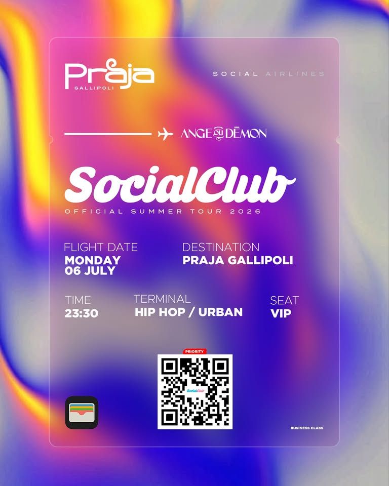 Social Club - Lungomare Galileo Galilei Praja (Praja), Gallipoli (LE) - 