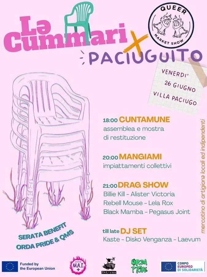 Le Cummari x Paciuguito - Via delle Barbuine 8 (Villa Paciugo), Lecce (LE) - 