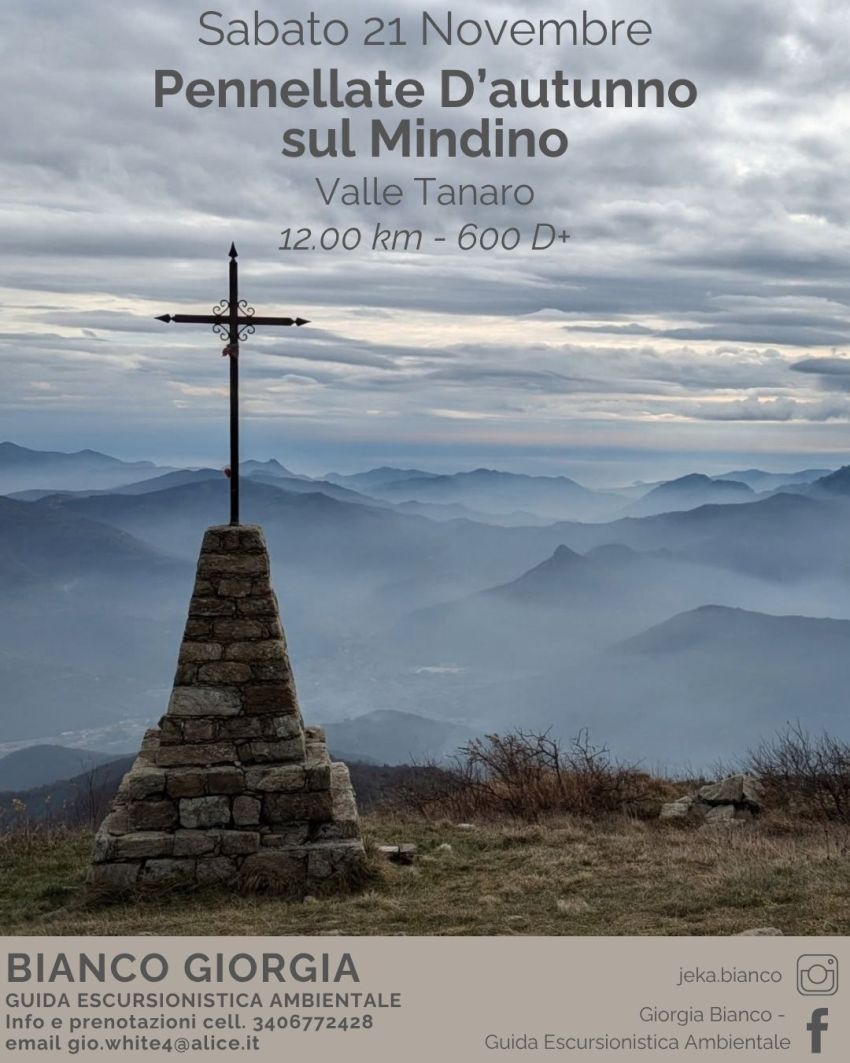 Pennellate d'autunno sul Mindino - Colla di Casotto - Parcheggio, Garessio (CN) - 📍 Colle di Casotto - Garessio (CN) 
📅 Sabato 21 Novembre
🕣 ore 9.30
🥾 12 km - 600 D+
➡️ Difficoltà T➡️ Difficoltà T
 
Ci sono luoghi che in autunn...
