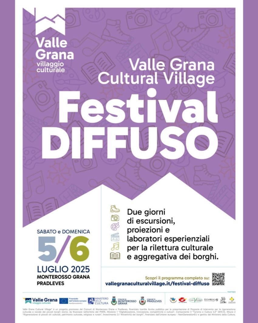 Festival DIFFUSO - Monterosso Grana e Pradleves, Monterosso Grana (CN) - ✨ Un fine settimana per abitare i borghi con nuovi occhi!Il 5 e 6 luglio, @comunemonterossograna e @comune_pradleves, diventano teatro di incontri, a...
