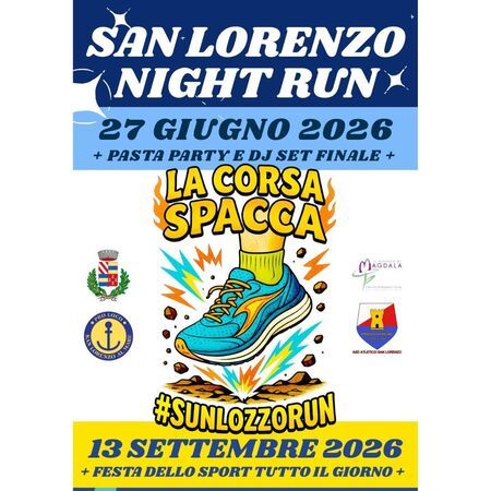 San Lorenzo night run - Centro citta', San Lorenzo al Mare (IM) - 💥👟 Arrivano la SAN LORENZO NIGHT RUN e la SAN LORENZO RUN!
San Lorenzo night run:
🌙 27 giugno 2026
🍝 Pasta party + DJ set finale
San Lorenzo r...