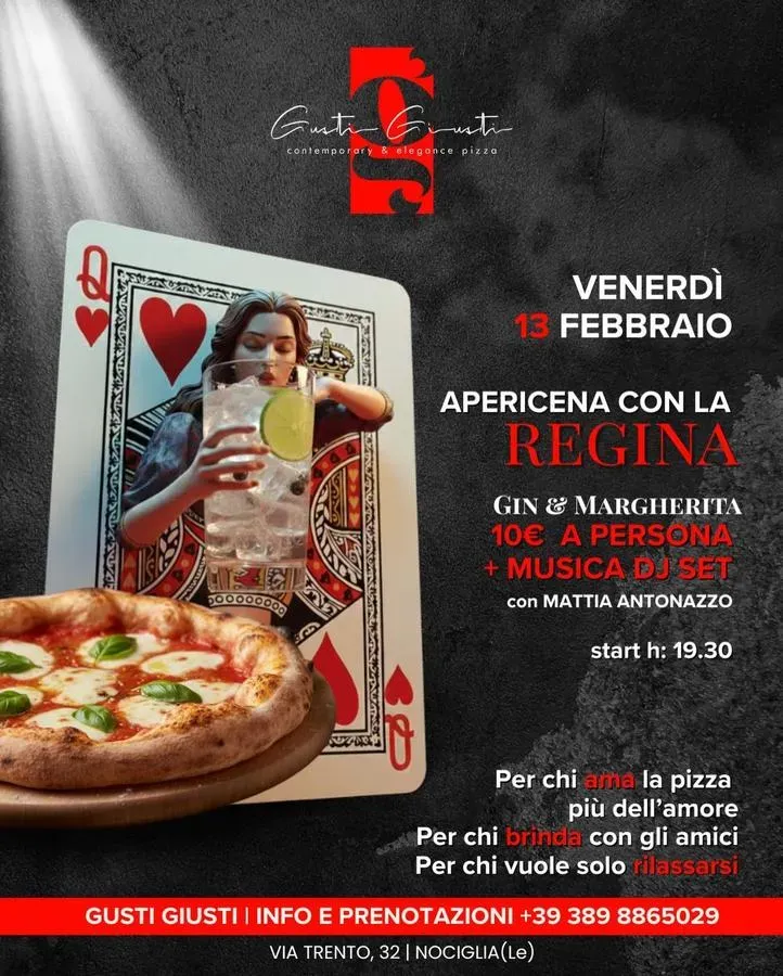 Gin & Margherita - Mattia Antonazzo DJ - Via Trento 32 (Gusti Giusti), Nociglia (LE) - 