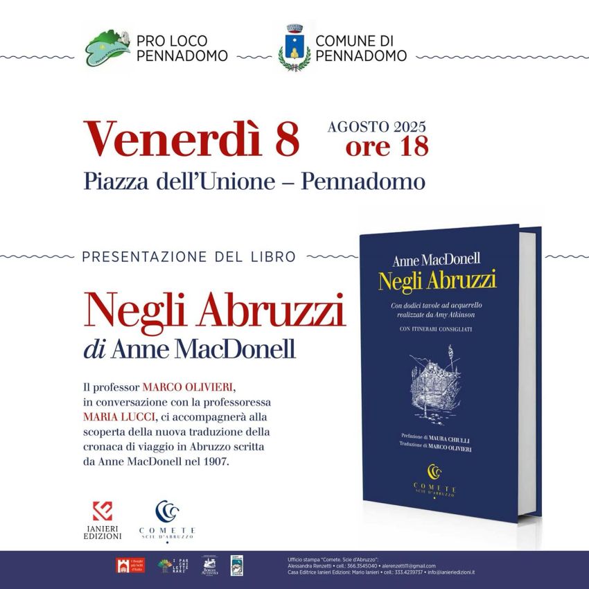 Negli Abruzzi - Piazza dell'Unione, Pennadomo (CH) - GIORNATE della CULTURA 📖 Venerdì 8 agosto in Piazza dell’Unione @annalakelife 🎙️