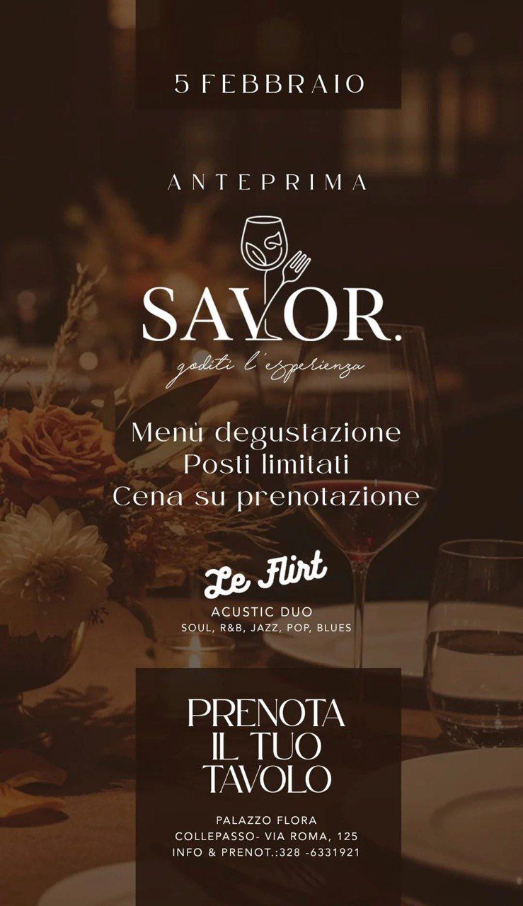 SAVOR - Via Roma 125 (Palazzo Flora), Collepasso (LE) - 